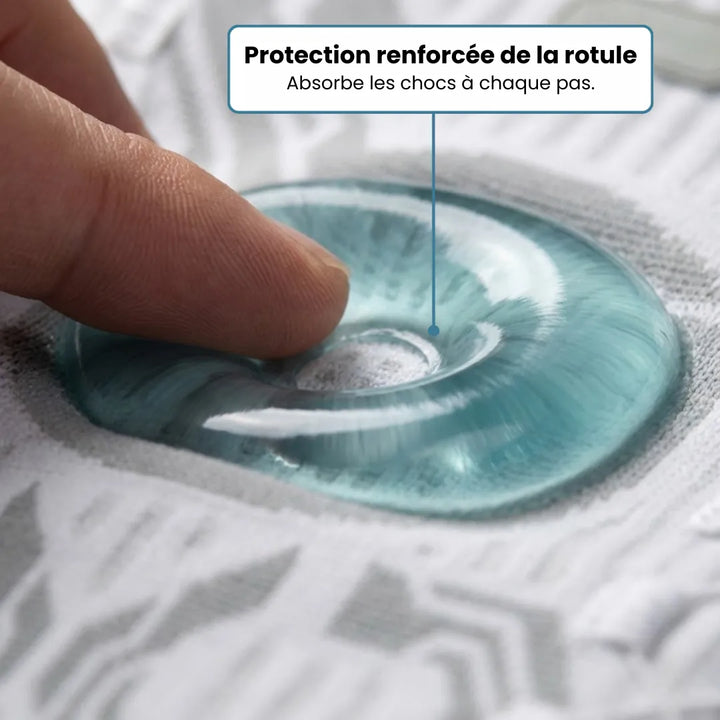 BioTex™ - Genouillère de Compression en Fibre de Bambou