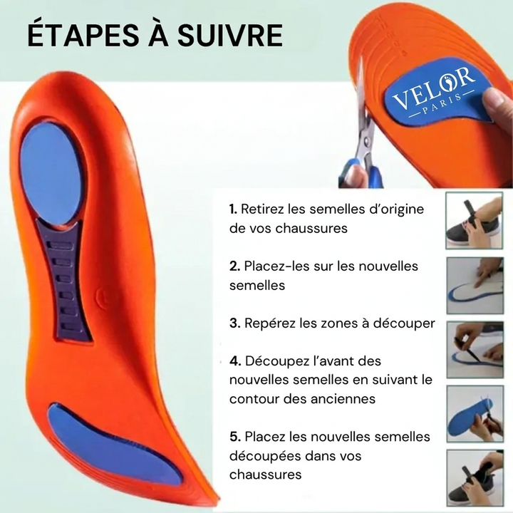 Semelles Orthopédiques Premium