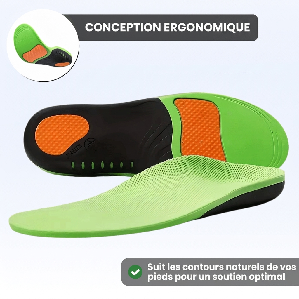 Semelles Orthopédiques ORTHO-TECH Premium