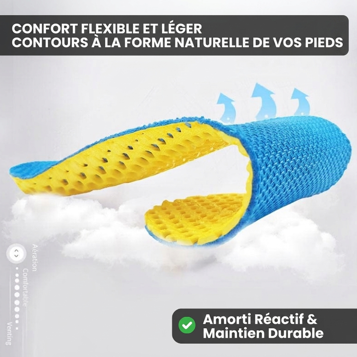 Semelles Confort Premium – Légères & Respirantes