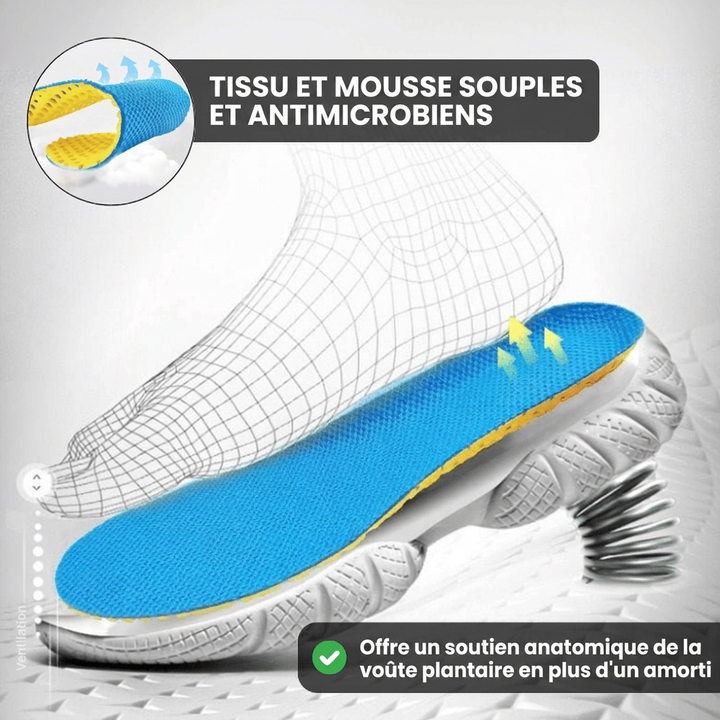 Semelles Confort Premium – Légères & Respirantes