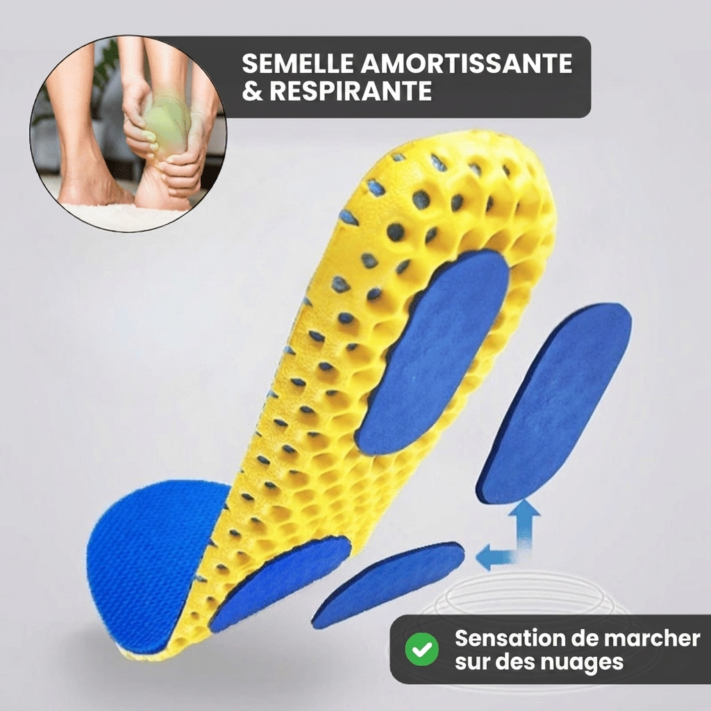 Semelles Confort Premium – Légères & Respirantes